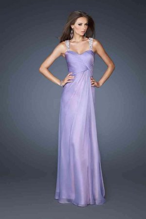 Wisteria Back Cut Out Sweetheart Sequin Long Prom Dress